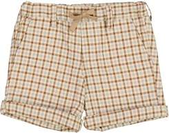 Wheat shorts Holger - Golden dove check